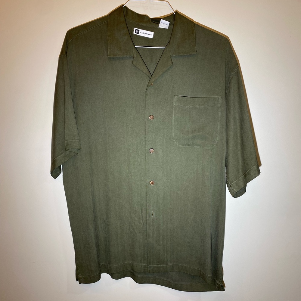 Bachrach Button Up Short Sleeve Shirt